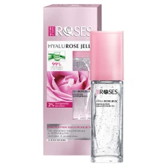 Околоочен хиалуронов гел крем за лице Nature of Agiva Roses, Hyalurose Jelly, Хиалуронова киселина, Алое вера, Розова вода, 40мл 