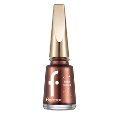 Лак за нокти Flormar Star Shine, Металически блясък, Bronze Flash, 05