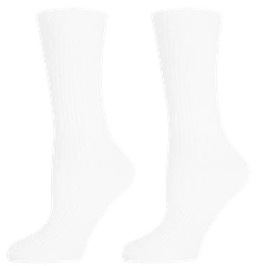 Дамски чорапи Agiva Happy Foottopia, Памук Жакард, Бял, 39-42 размер