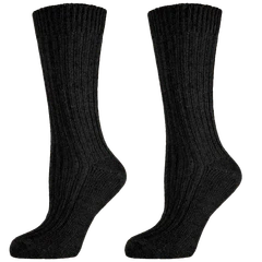 Мъжки чорапи Agiva Happy Foottopia, Вълна, Черен, 43-46 размер