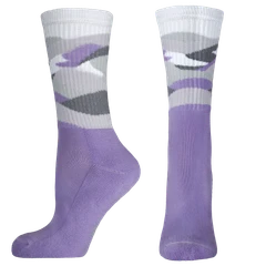 Дамски чорапи Agiva Happy Foottopia, Active, Памук, Лилав, 35-38 размер