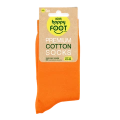 Мъжки чорапи Agiva Happy Foottopia, Памук, Оранжев, 43-46 размер