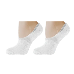 Мъжки терлици за маратонки Agiva Happy Foottopia, In shoe, Памук, Бял, 43-46 размер