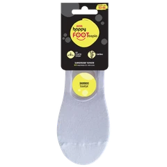 Мъжки терлици за маратонки Agiva Happy Foottopia, От бамбук, Бели, 43- 46