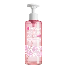 Мицеларна вода с помпа Nature of Agiva Roses, Розова вода, 200 мл