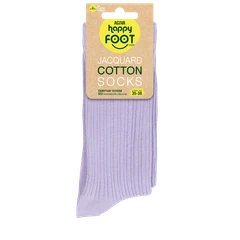 Дамски чорапи Agiva Happy Foottopia, Памук Жакард, Лилав, 35-38 размер