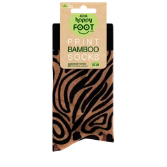 Дамски чорапи Agiva Happy Foottopia, С принт, Леопард, Бамбук, 35-38 размер
