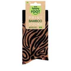 Дамски чорапи Agiva Happy Foottopia, С принт, Леопард, Бамбук, 39-42 размер