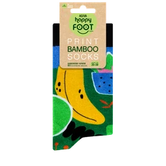Дамски чорапи Agiva Happy Foottopia, С принт, Джунгла, Бамбук, 35-38 размер