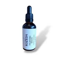 Рициново масло Rozeda, 50 ml - студено-пресовано, 100% чисто и натурално