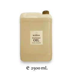 Професионално масажно масло, 2.5 L - Бял Кашмир