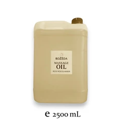 Професионално масажно масло, 2.5 L - Скална роза и Кехлибар