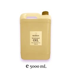 Професионално масажно масло, 5 L - Розов грейпфрут и Ванилия