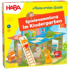 Комплект 10 настолни игри, 2+ години, В детската градина
