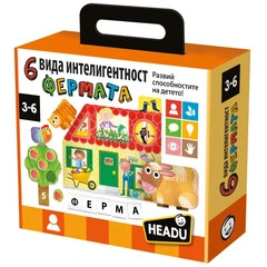 Монтесори игра 6 вида интелигентност – Фермата, 3–6 години