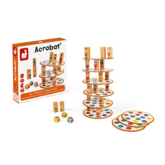 Настолна детска игра за сръчност, Цветни акробати (5+)