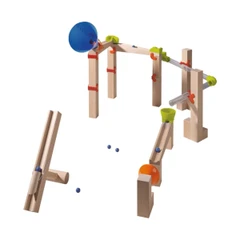 Дървена STEM писта с топчета, Катапулт, 4+ години