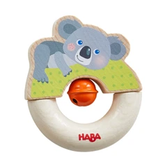 Дървена бебешка дрънкалка Haba 306660, Коала