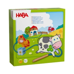 Монтесори игра за нанизване, 18+ месеца, Ферма