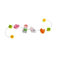 Бебешка играчка за количка, Дърво, Домашни животни, Haba 5933