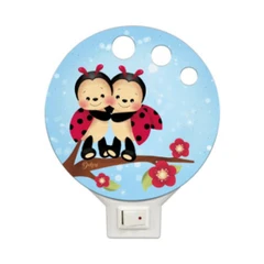 LED детска лампа Две калинки, За контакт, Икономична