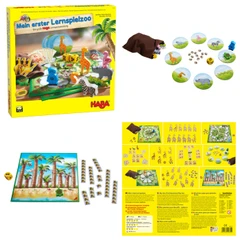 Колекция 10 настолни игри – Зоопарк За деца, 3–8 години
