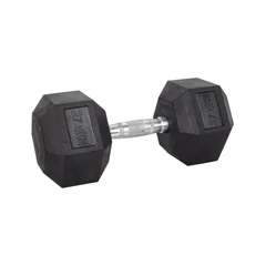 Хексагонален дъмбел inSPORTline Hexsteel 27.5 кг