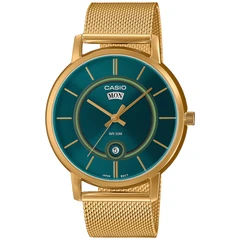 Мъжки часовник Casio MTP-B120MG-3A,стоманена верижка