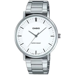 Мъжки аналогов часовник Casio MTP-VT04D-7E, сребрист