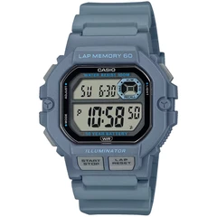 Мъжки дигитален часовник Casio WS-1400H-2A,хронометър,сив
