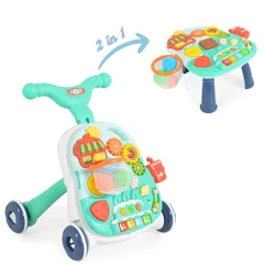 Играчка за прохождане 2в1 Basket blue