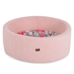 Мек басейн Boucle с 200 топки Light-Pink