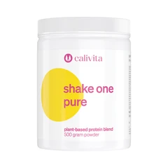 Протеинов шейк с вкус на малина и бял шоколад - Calivita Shake One Pure - 500 г.