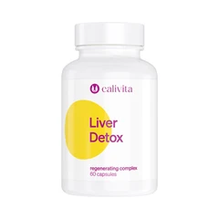 Комплексен продукт за детоксикация на черния дроб - Calivita Liver Detox - 60 капсули