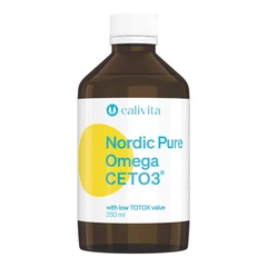 Омега 3 ненаситени мастни киселини -масло - Calivita NORDIC PURE OMEGA 3 CETO3 - от аншуа - 100 желатинови таблетки