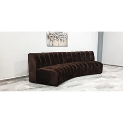 Диван Ялта, Кафяв, 250х90х80 см