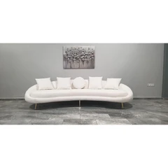 Диван Меркурий, Цвят Крем, 285х95х85 см