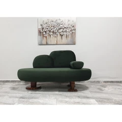 Лежанка Ела,Кадифе, Зелен, 185х70см