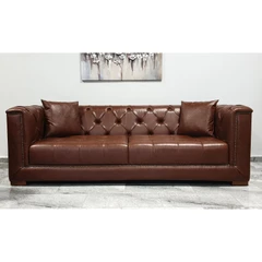 Диван Алена, Кожа,230х90х80см