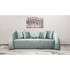 Триместен диван Небе, Син