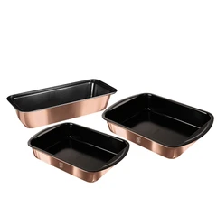 Комплект форми за печене 3 бр. Berlinger Haus BH 7630 Rose Gold Edition