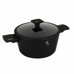 Тенджера с капак, 24 см Berlinger Haus BH8188 Matte Black