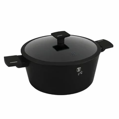 Тенджера с капак, 28 см, Berlinger Haus BH8189 Matte Black