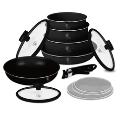 Комплект готварски съдове Berlinger Haus BH8248 Matte Black
