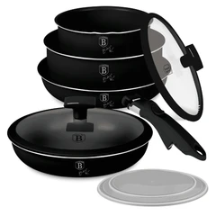 Комплект готварски съдове Berlinger Haus BH8257 Matte Black