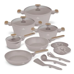 Комплект тенджери Berlinger Haus BH8344 Taupe Nordic