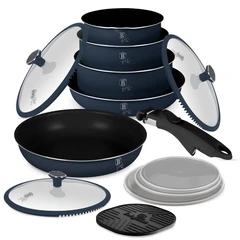 Комплект тенджери 13 части Berlinger Haus BH8417 Deep Sea