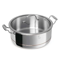 Дълбока тенджера с капак, 24 cm  Berlinger Haus BH8815