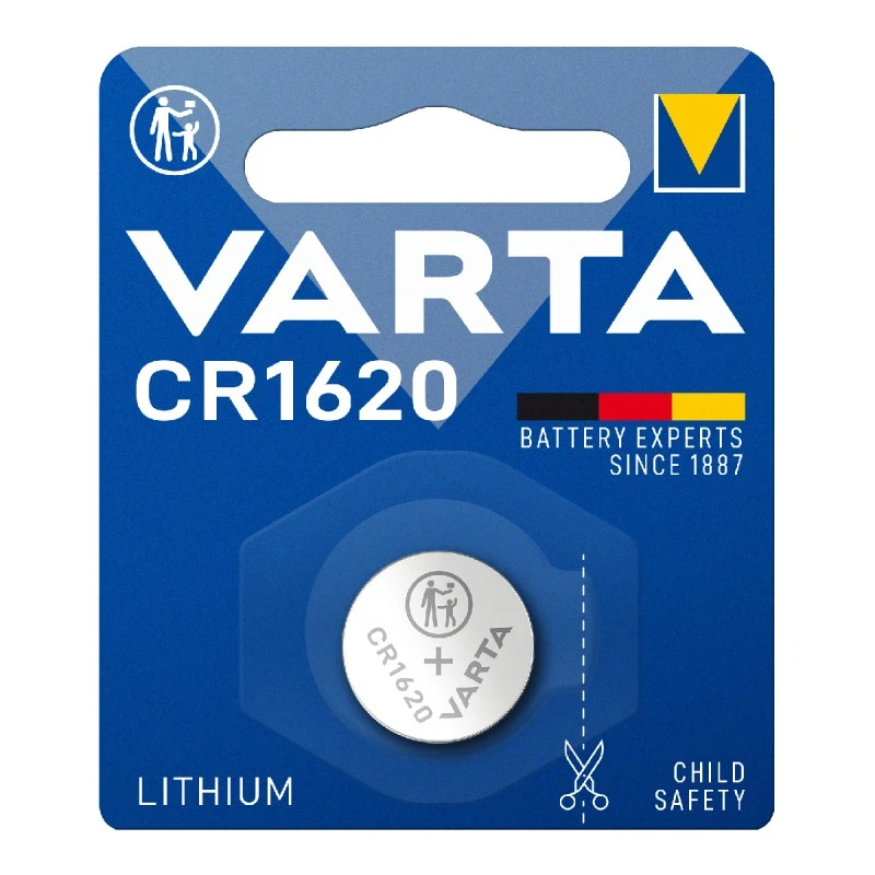 VARTA LITHIUM PROFESSIONAL CR1620 3V X 1