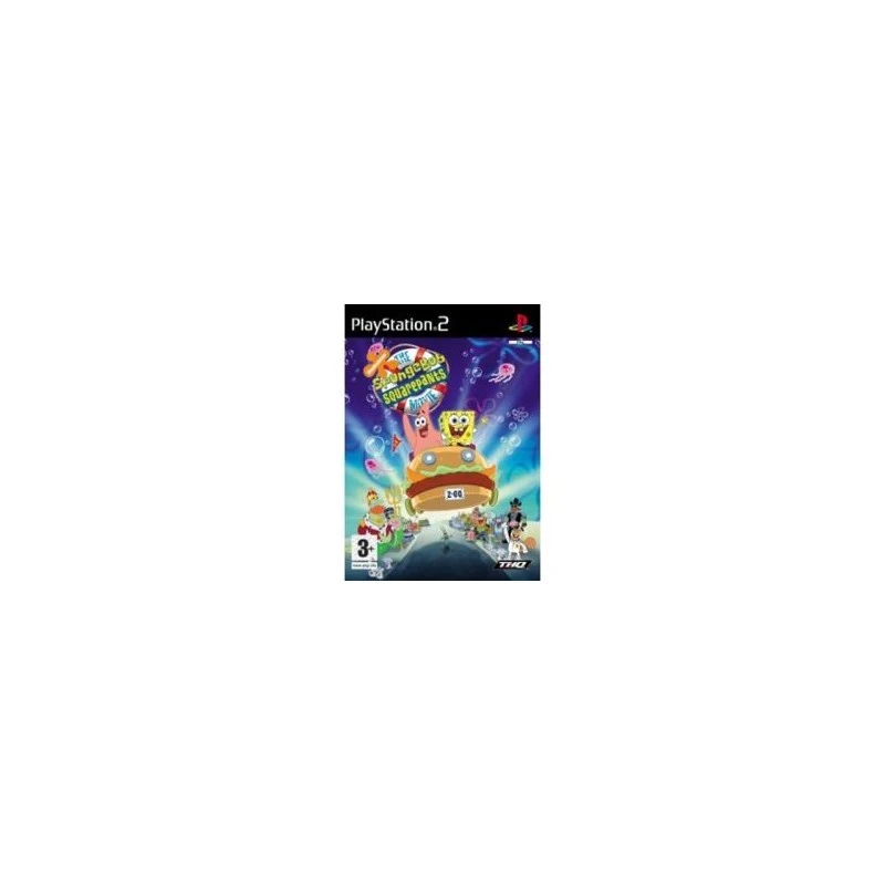 PS2  SPONGE BOB MOVIN WF EYE TOY